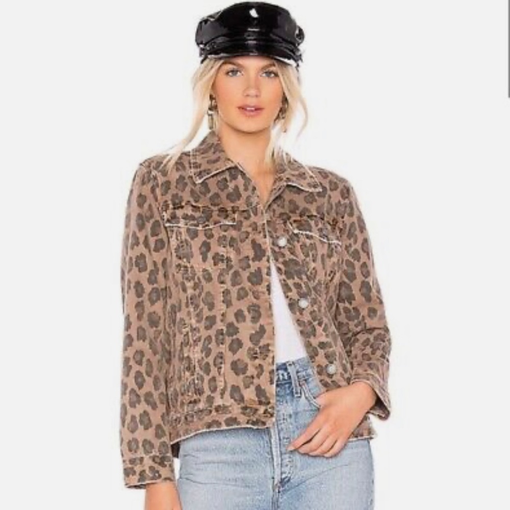 BLANKNYC Printed Denim Jacket in Catwalk - XS
